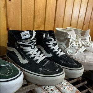 Vans Black High-Top Sneakers